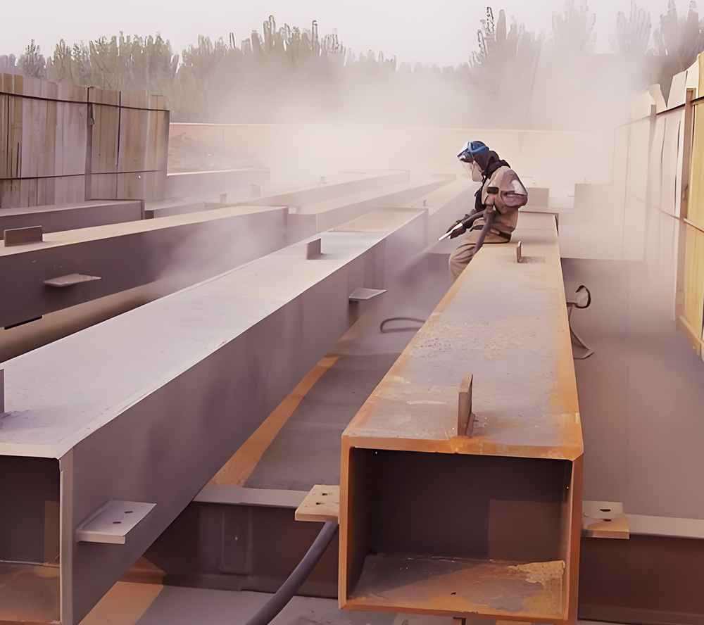 Sandblasting & rust removal: